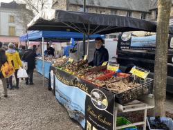 marché  de Vitré le samedi matin