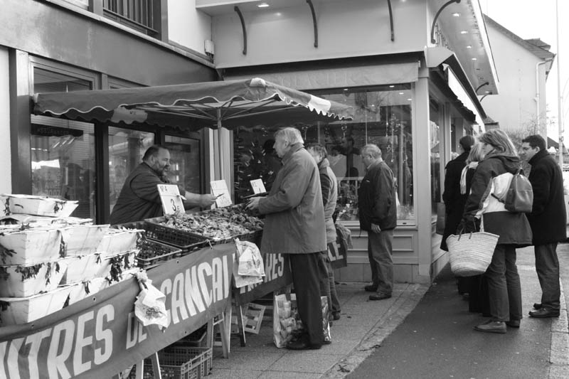 vente d'huitres de cancale a Betton