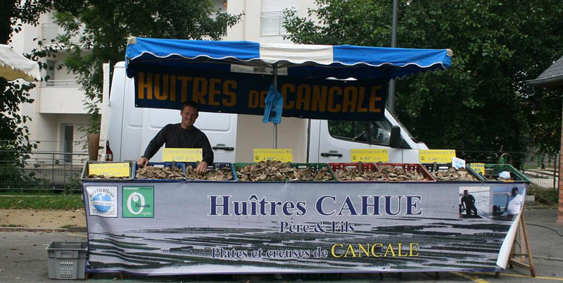 huitres de cancale à cesson Sévigné